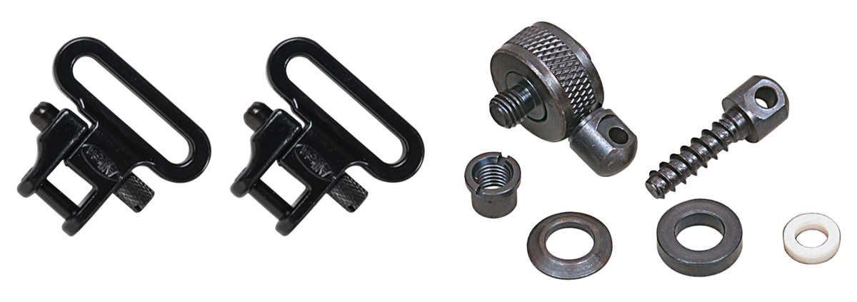 Allen 14430 Swivel Set 1" Black Metal - Pump & Semi-Auto Shotgun