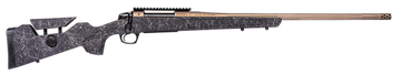 CVA Cascade LRH 300 Win Mag 24" 3+1 Bolt Action Rifle - Smoked Bronze Cerakote / Black Web Synthetic Stock