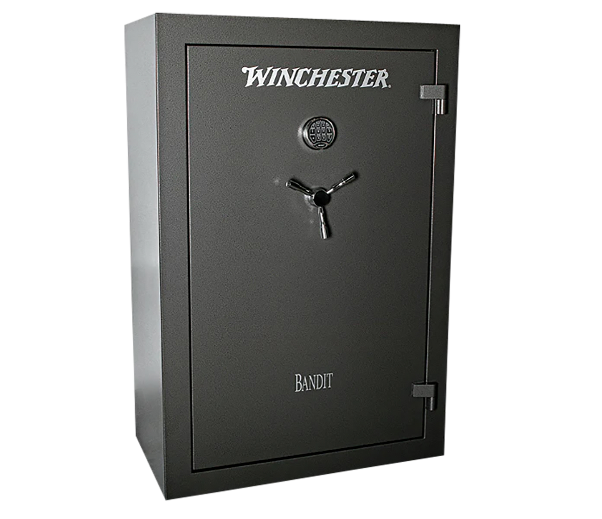 Winchester Safes Bandit 31 40 Long Gun Capacity 45 Min Fire Rated Gun Safe - Slate