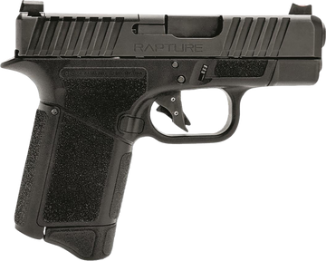 GForce Arms Rapture 9mm Luger 3.25" 12+1 Semi-Auto Pistol - Gray Cerakote Polymer Frame, Black Optic Cut Slide