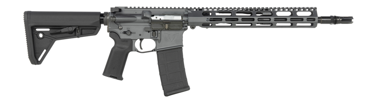 VKTR Industries VK-1 5.56 NATO 13.70" 30+1 Semi-Auto AR-15 Rifle - Sniper Gray Cerakote