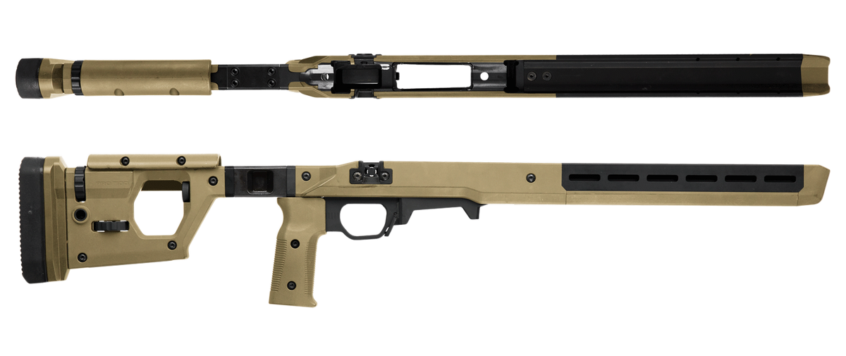 Magpul Pro 700 Fixed Stock Flat Dark Earth Synthetic w/Aluminum Bedding for Remington 700 SA
