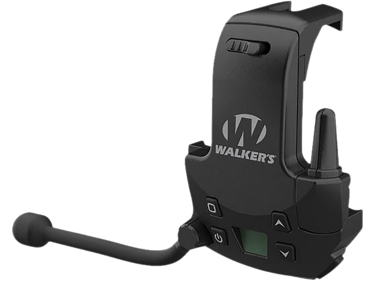 Walkers Game Ear Razor Bluetooth Walkie-Talkie Attachment - 22 Channel, Black