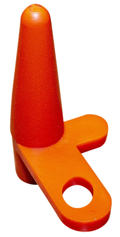Kleen-Bore KB-CF Chamber Flag Orange 4.30" Nylon 2 Pack