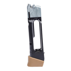 Umarex USA GLOCK 19X Gen5 6mm 14-Rd CO2 Airsoft Magazine - Black/Coyote