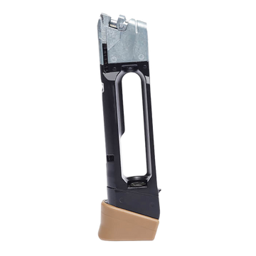 Umarex USA GLOCK 19X Gen5 6mm 14-Rd CO2 Airsoft Magazine - Black/Coyote