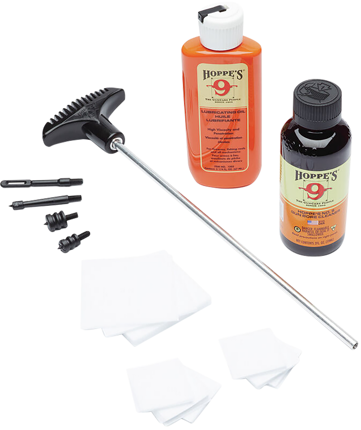 Hoppes PCOB Pistol Cleaning Kit All-Calibers Clam Pack