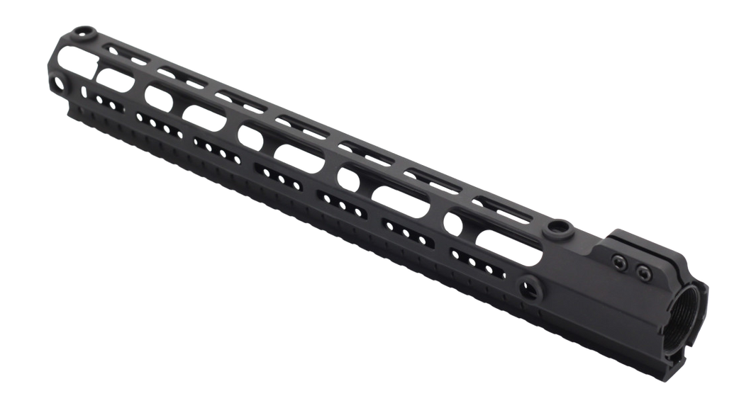 JE Machine Tech AR-15 10" M-Lok Free Float Handguard - Black
