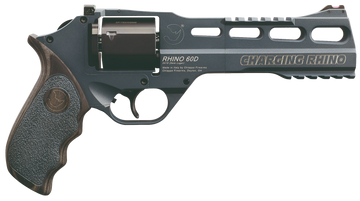 Chiappa Firearms Rhino 60DS Gen II 9mm Luger 6" 6-Shot DAO Revolver - Slate Cerakote