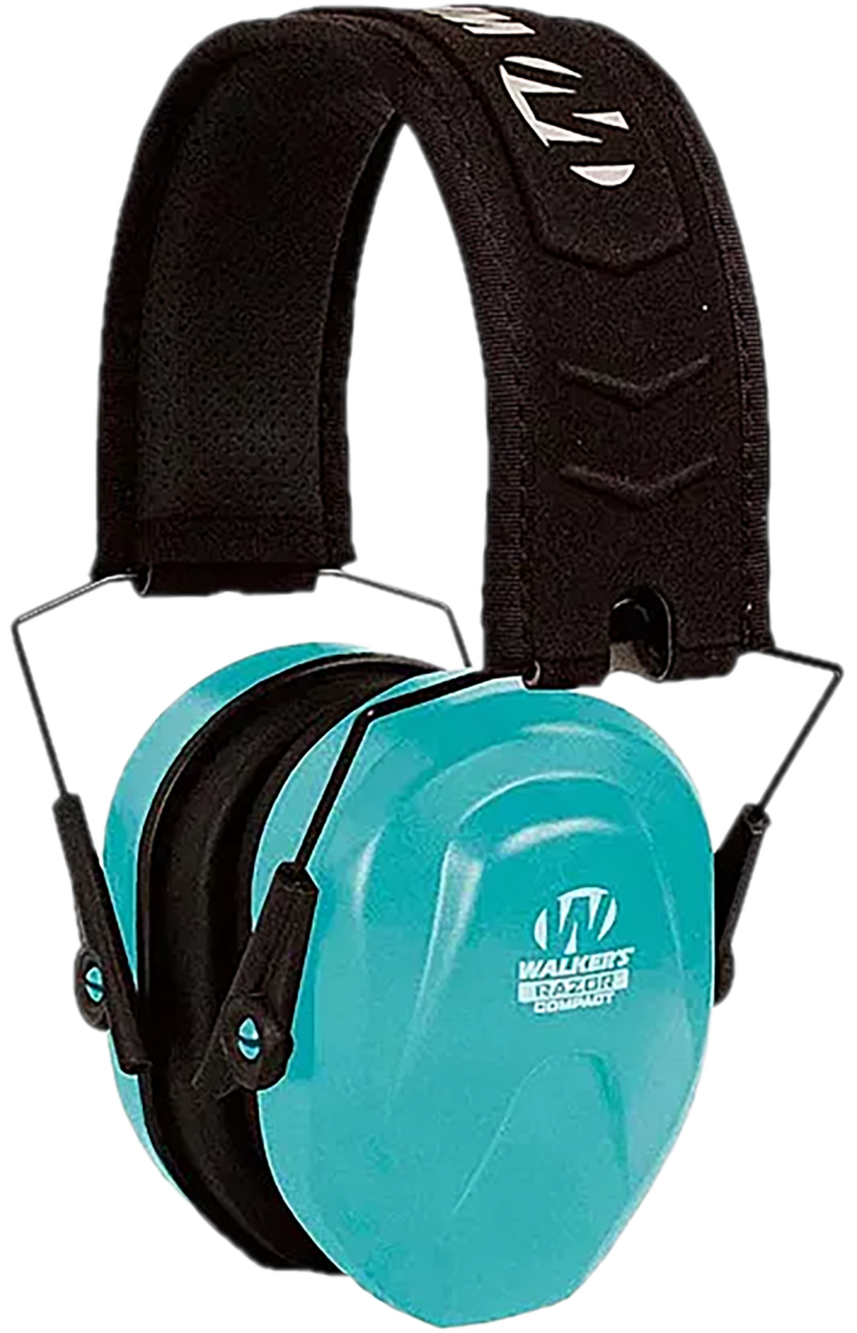Walkers Game Ear Razor Compact Electronic Muff 23 dB Over the Head Teal Polymer