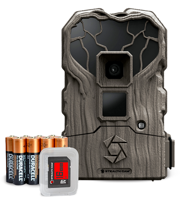 Walkers Game Ear StealthCam QS24 24MP No-Glo Combo Trail Camera