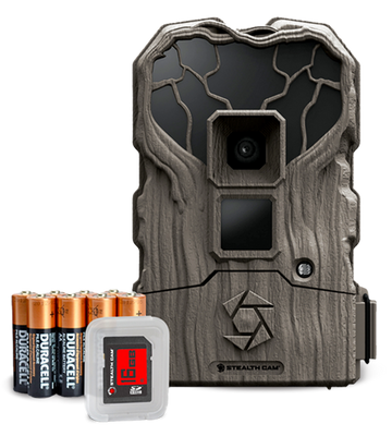 Walkers Game Ear StealthCam QS24 24MP No-Glo Combo Trail Camera