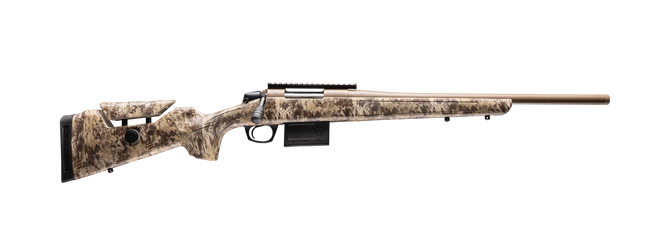 CVA Cascade Varmint Hunter 25 Creedmoor 20" 10+1 Bolt-Action Rifle - FDE Cerakote/Krytek Highlander