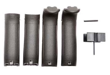 Glock Backstrap/Beavertail Set for Glock 20/21/40/41 Black Polymer