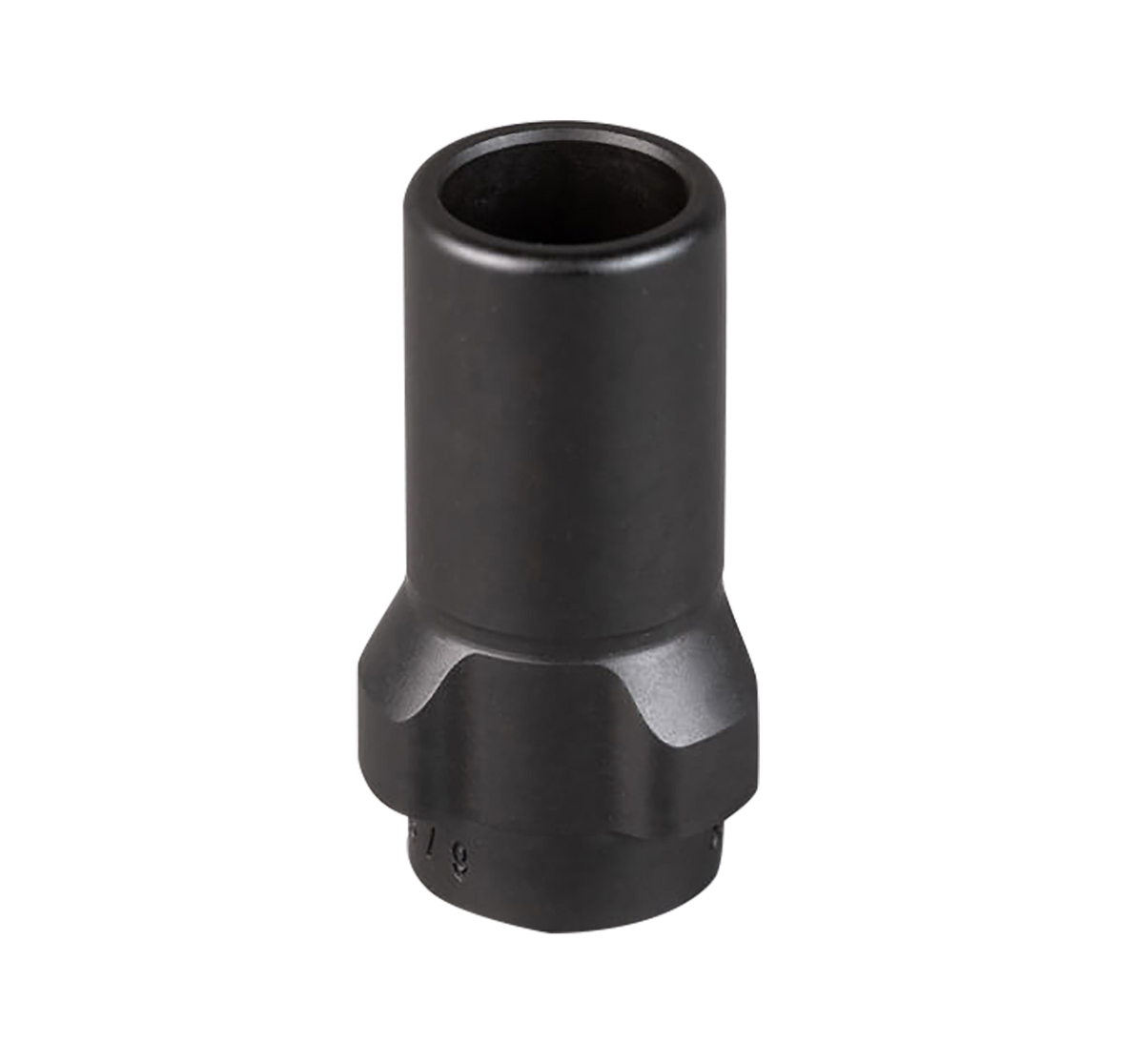 SilencerCo AC2602 3-Lug Muzzle Device M13.5x1LH 9mm Matte