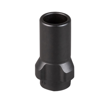 SilencerCo AC2602 3-Lug Muzzle Device M13.5x1LH 9mm Matte
