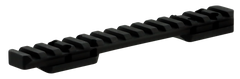 Talley Browning X-Bolt Picatinny Rail Short Action 0 MOA 6.155" Black Anodized