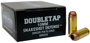DoubleTap Ammunition Snake Shot 10mm Auto 205gr 20-Rd Shotshell - Box or Case