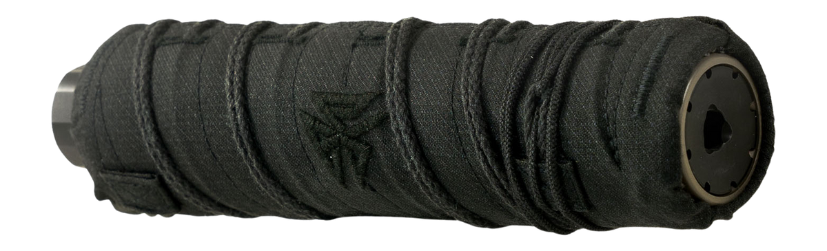 Burn Proof Gear Suppressor Cover Heavy 8.5" x 1.5" Black