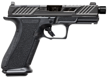Shadow Systems XR920 Elite 9mm Luger 4.5" Threaded 10+1 Semi-Auto Pistol - Black