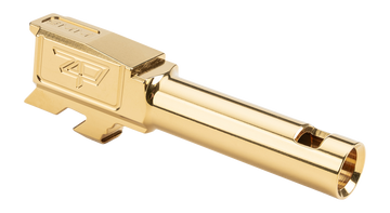Zaffiri Precision IBS 9mm Luger Gold TiN Ported Barrel - Fits Glock 43X