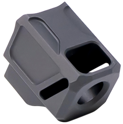 Faxon Firearms EXOS-533 Pistol Compensator 1/2"x28 Black Nitride for Glock 43X/48