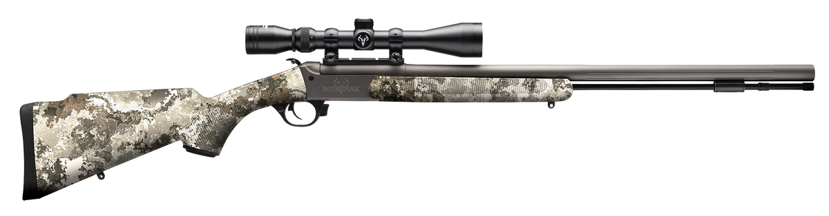 Traditions NitroFire VAPR 50 Cal 209 Primer 26" 1:24" Break-Open Muzzleloader - 3-9x40 Scope