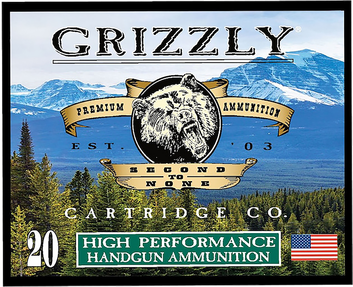 Grizzly Ammo GC10M6 10mm Auto 165gr JHP 20/10 - Box or Case