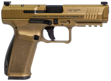 Canik Mete SFT 9mm Luger 4.46" 20+1 Semi-Auto Pistol - Burnt Bronze