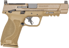 Smith & Wesson M&P M2.0 Full Size 9mm Luger 5" 17+1 FDE Semi-Auto Pistol w/Thumb Safety
