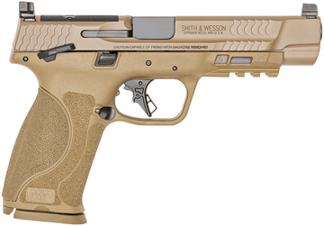 Smith & Wesson M&P M2.0 Full Size 9mm Luger 5" 17+1 FDE Semi-Auto Pistol w/Thumb Safety