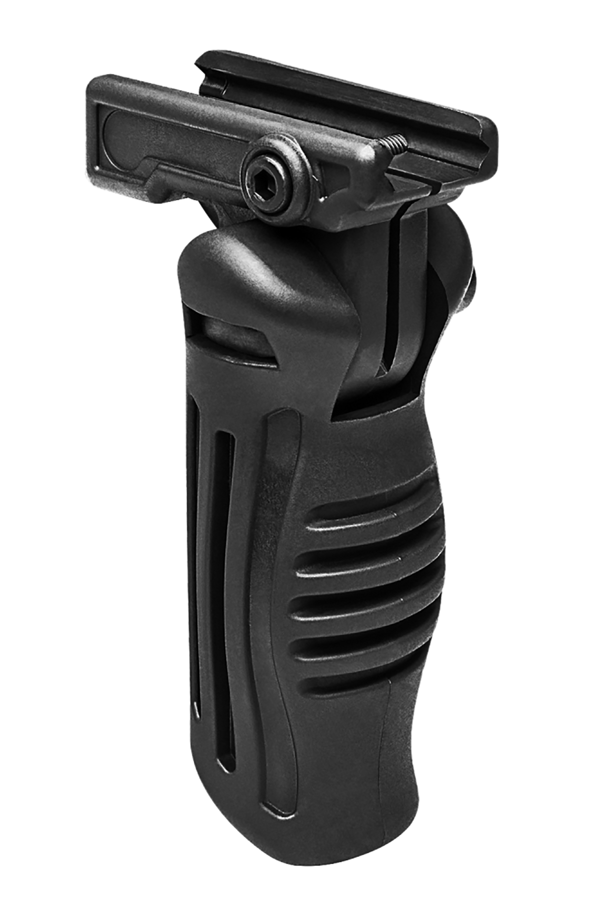 NcSTAR AARFVG Folding Vertical Grip Ergonomic Black Polymer
