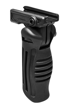 NcSTAR AARFVG Folding Vertical Grip Ergonomic Black Polymer