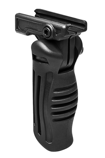 NcSTAR AARFVG Folding Vertical Grip Ergonomic Black Polymer