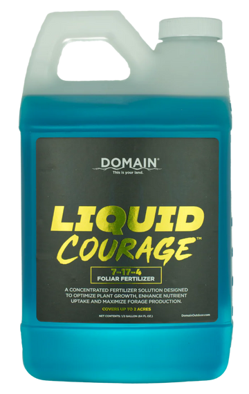 Domain Outdoor Liquid Courage 7-17-4 Foliar Fertilizer 1/2 Gallon - 2 Acres