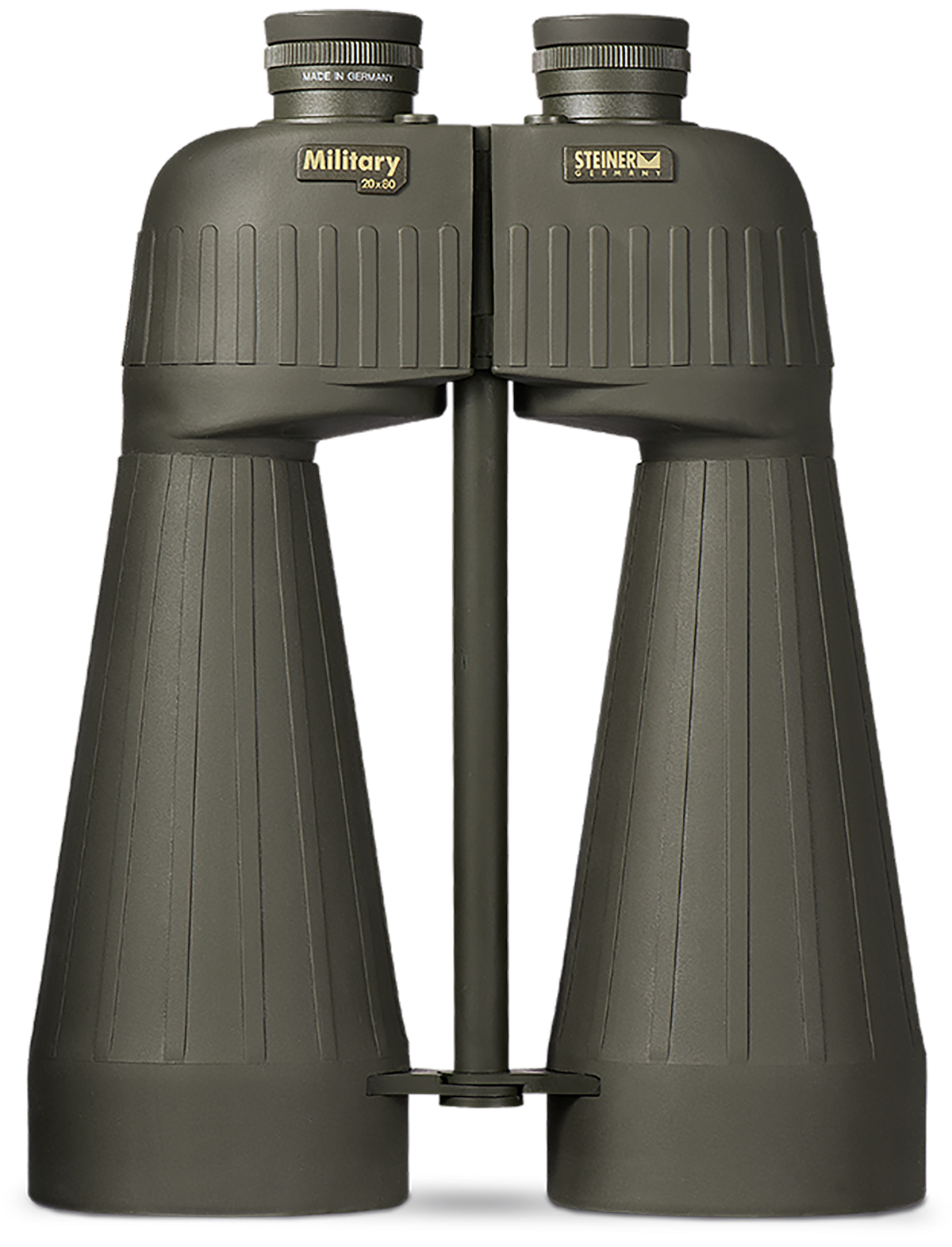 Steiner M2080 20x80mm Floating Prism Sports-Auto Focus Binoculars - OD Green Makrolon Rubber Armor w/Tripod Mount