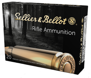 Sellier & Bellot SB9374RA Rifle 9.3x74R 286gr Soft Point 20 Bx/18 Cs - Box or Case