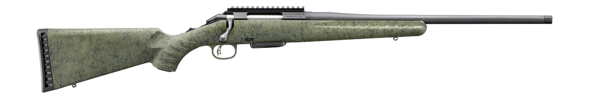 Glenfield Model A 223 Rem 20" 5+1 Bolt Action Rifle - Moss Green Splatter Stock
