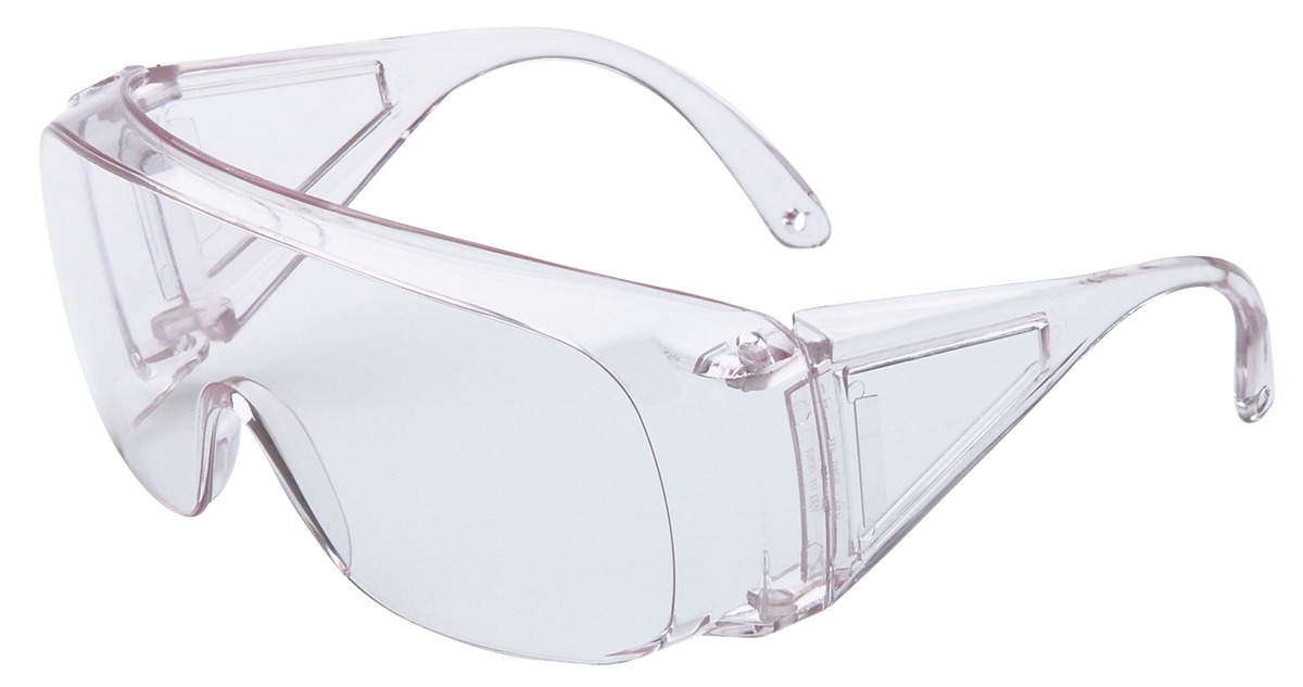 Howard Leight HL100 OTG Shooting Glasses Clear Lens Clear Frame