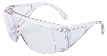 Howard Leight HL100 OTG Shooting Glasses Clear Lens Clear Frame