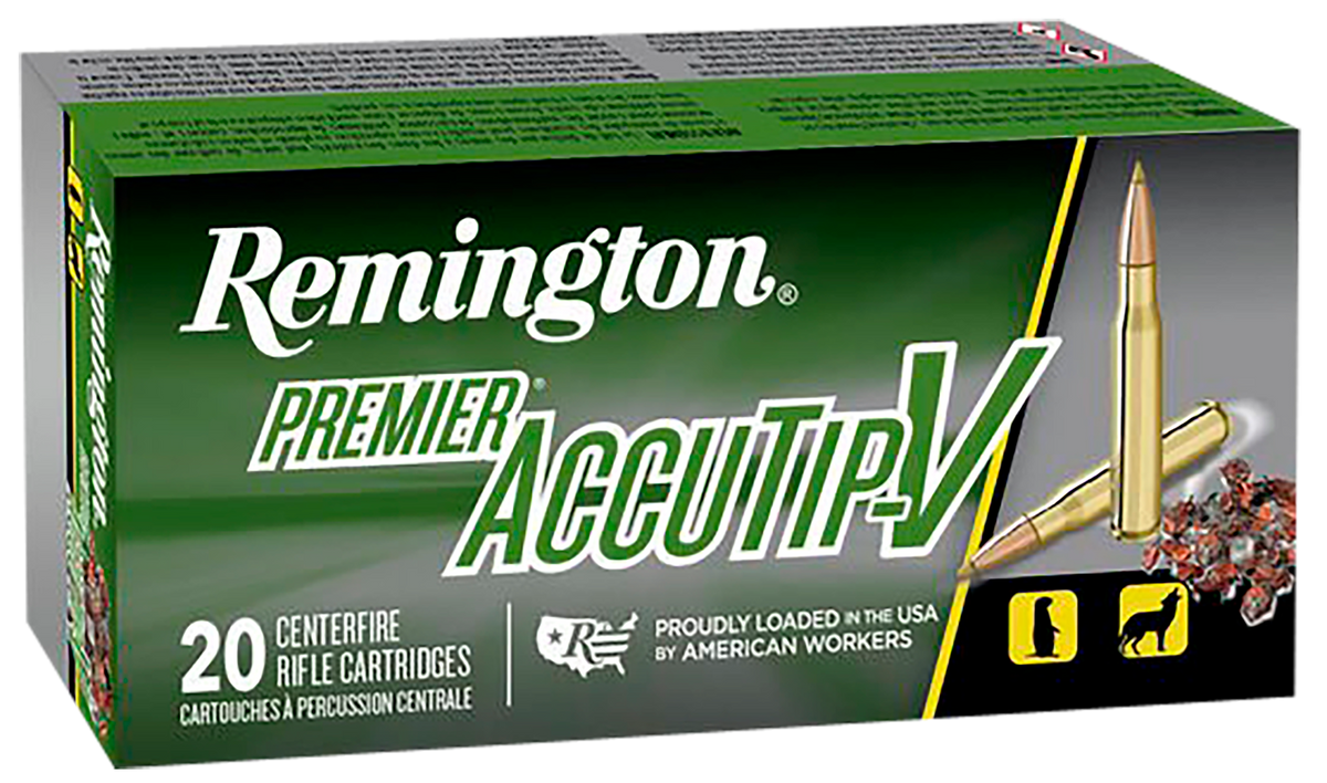 Remington Ammunition Premier AccuTip-V 223 Rem 55gr AccuTip-V 20 Rd - Box or Case