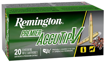 Remington Ammunition Premier AccuTip-V 223 Rem 55gr AccuTip-V 20 Rd - Box or Case