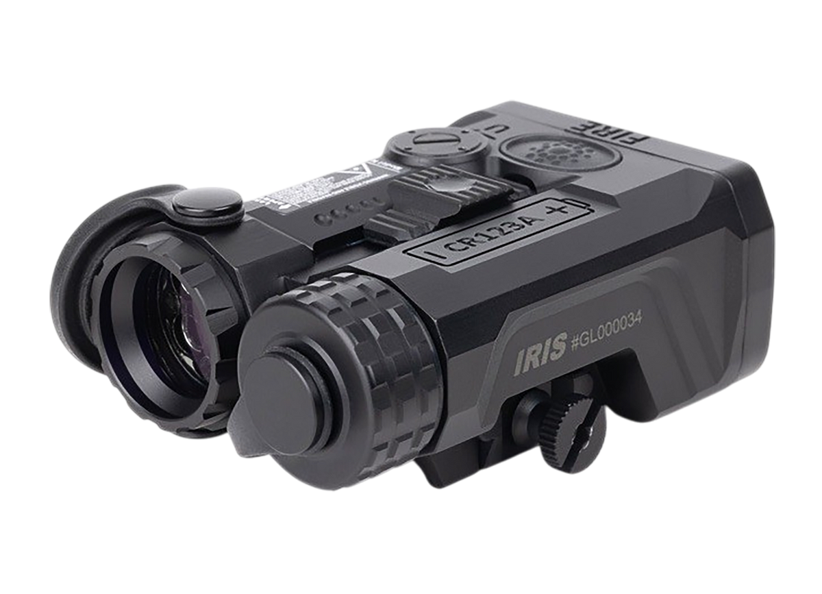 Holosun IRIS-RD3 Triple Function Red/IR Laser w/ VCSEL IR Illuminator - Picatinny - Black Anodized