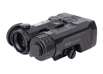 Holosun IRIS-RD3 Triple Function Red/IR Laser w/ VCSEL IR Illuminator - Picatinny - Black Anodized