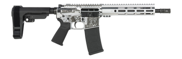 Shark Coast Tactical Day of the Dead 5.56 NATO 10.50" 30+1 Semi-Auto AR Pistol