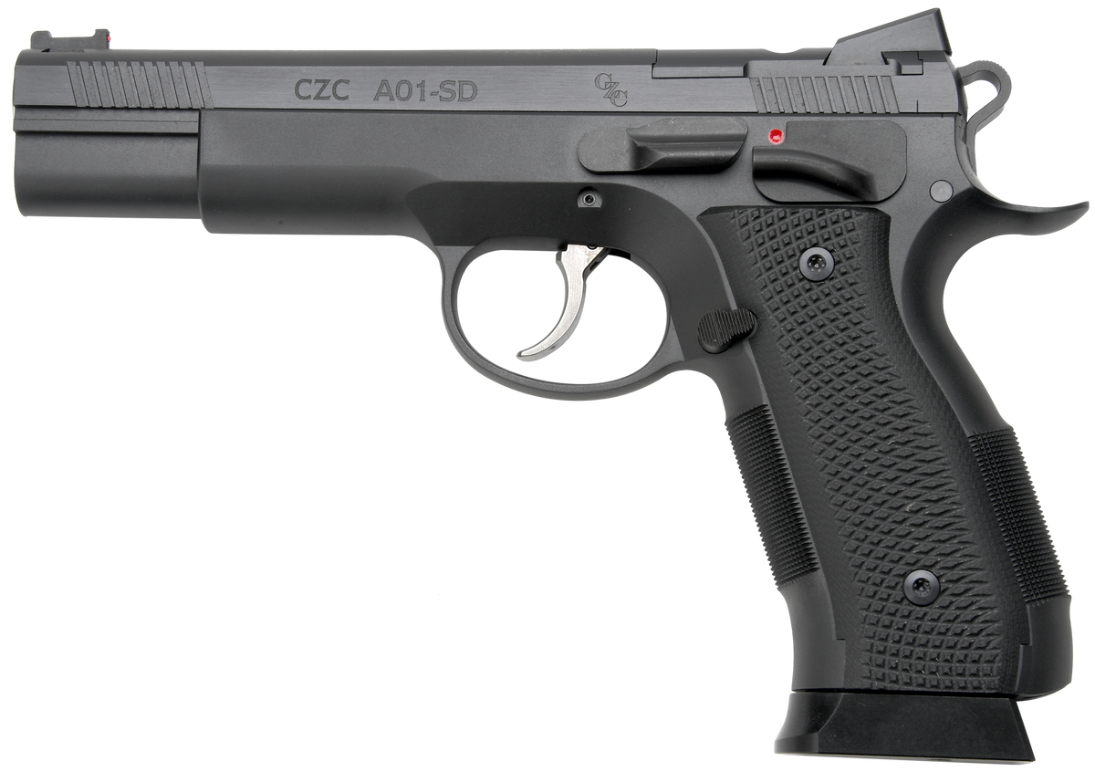 CZ Custom Shop A01-SD 9mm Luger 5" 19+1 DA/SA Semi-Auto Pistol