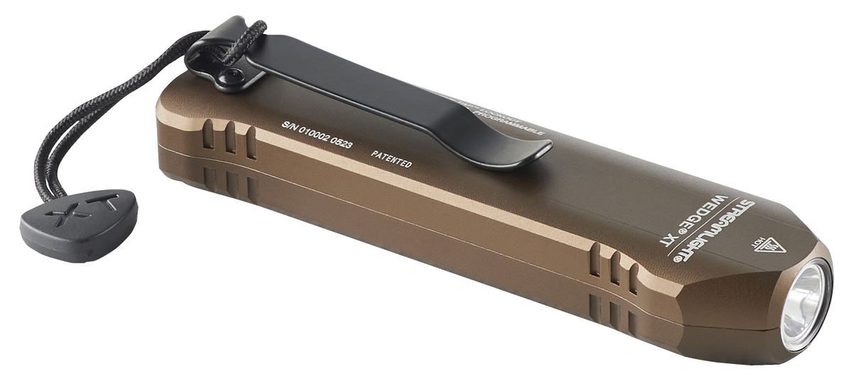 Streamlight Wedge XT EDC Flashlight 50/500 Lumens White LED - 4.25" Coyote Tan Aluminum