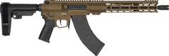CMMG Banshee MK47 7.62x39mm 12.5" 30+1 Semi-Auto AR Pistol - Midnight Bronze Cerakote