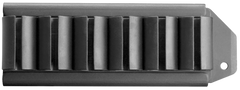 Aim Sports MR6RK Side Shell Carrier  Rem 870 12 Gauge 6 Rounds Black Polymer