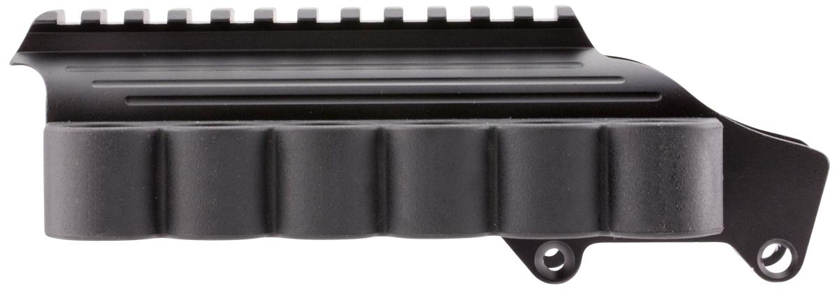 TacStar 1081035 SideSaddle Rail Mount 12 Gauge 6-Rd Shotshell Carrier - Remington 870/1100/1187